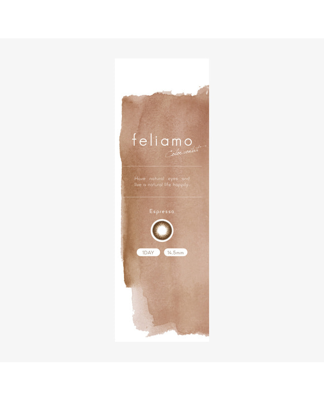 feliamo 【feliamo 1DAY】エスプレッソ 10枚入り ±0.00
