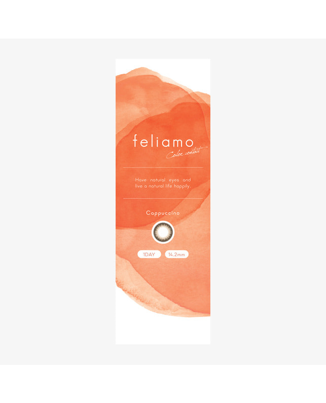 feliamo 【feliamo 1DAY】カプチーノ 10枚入り ±0.00