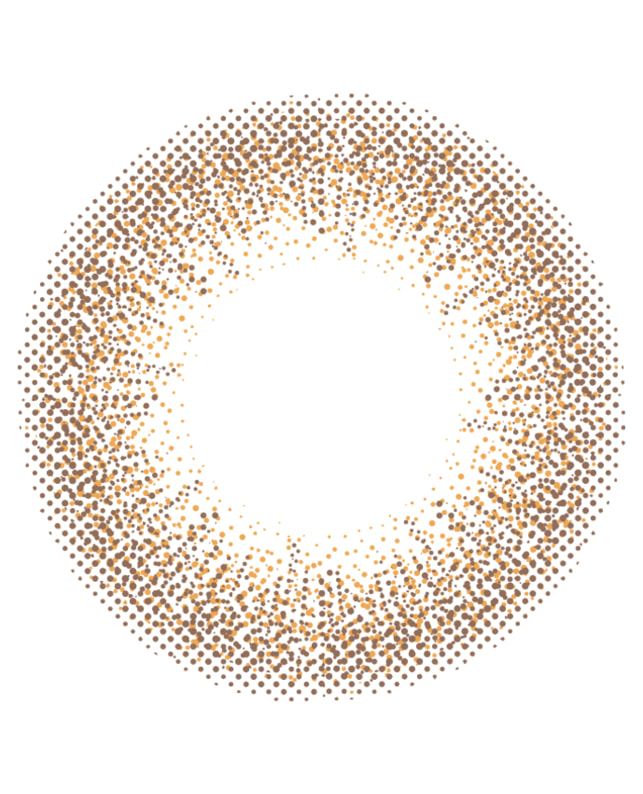 Ever Color 【エバーカラーワンデーナチュラルモイストレーベル】シフォンブラウン 20枚入り 乱視なし