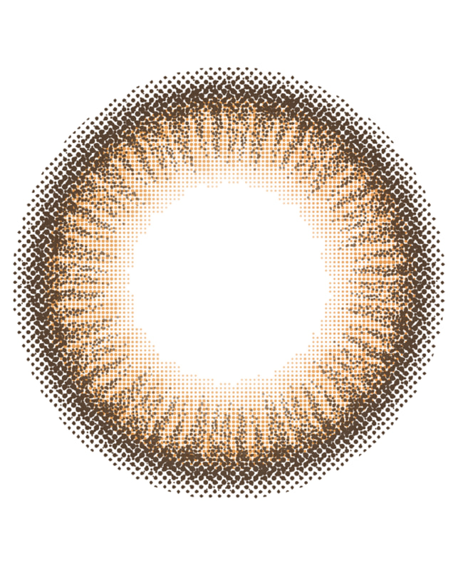 Ever Color 【エバーカラーワンデーナチュラル】アプリコットブラウン 20枚入り 乱視なし