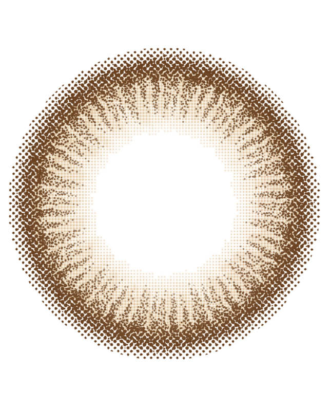 Ever Color 【エバーカラーワンデーナチュラル】ナチュラルモカ 20枚入り 乱視なし