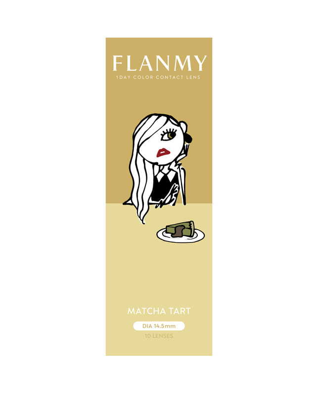 FLANMY 【フランミー FLANMY ワンデー】マッチャタルト 10枚入り ±0.00
