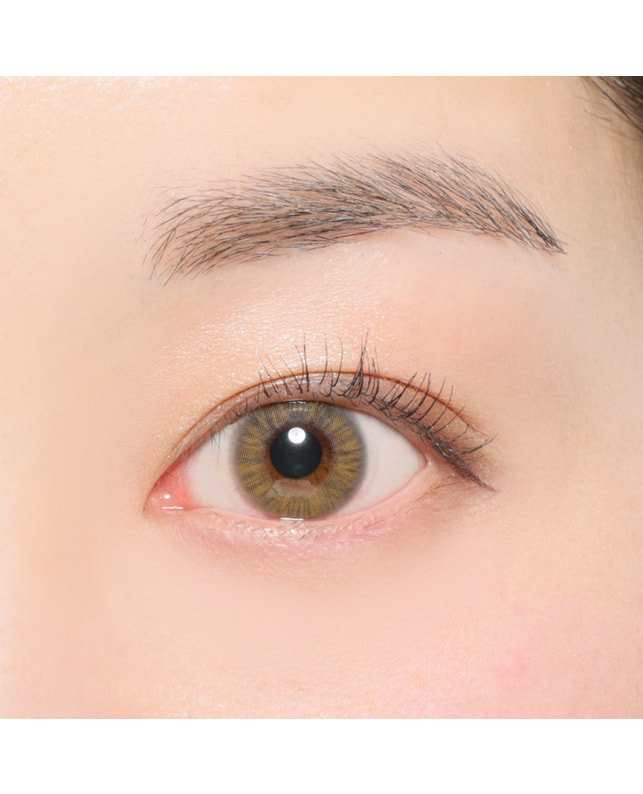 CHOUCHOU 【CHOUCHOU 1DAY】フローズンヘーゼル 10枚入り 乱視なし