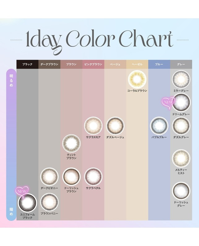 MOLAK 【MOLAK 1day】ダズルグレー 10枚入り 乱視なし