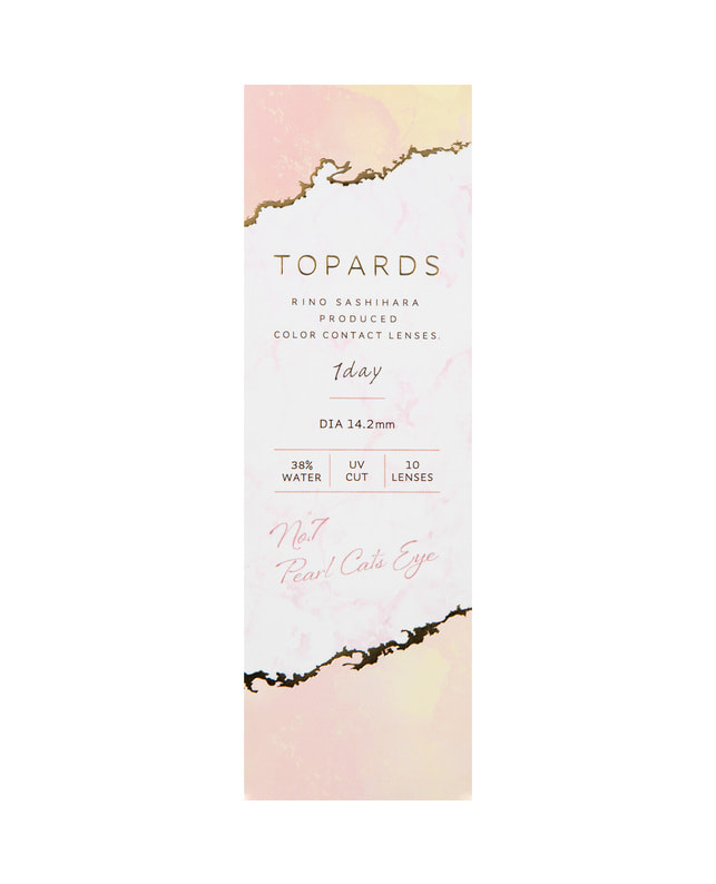 TOPARDS 【TOPARDS】パールキャッツアイ 10枚入り 乱視なし