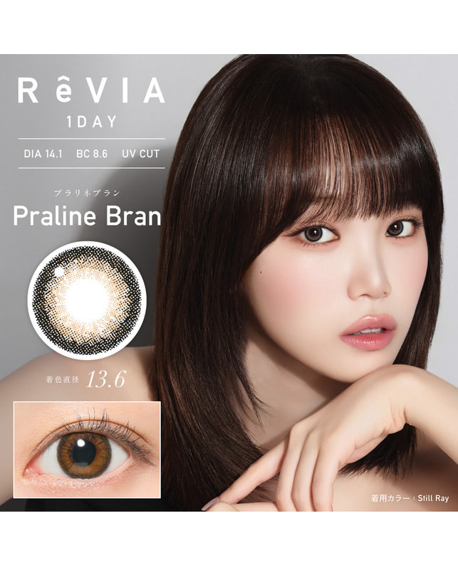ReVIA 【ReVIA 1day COLOR】 プラリネブラン 10枚入 ±0.00