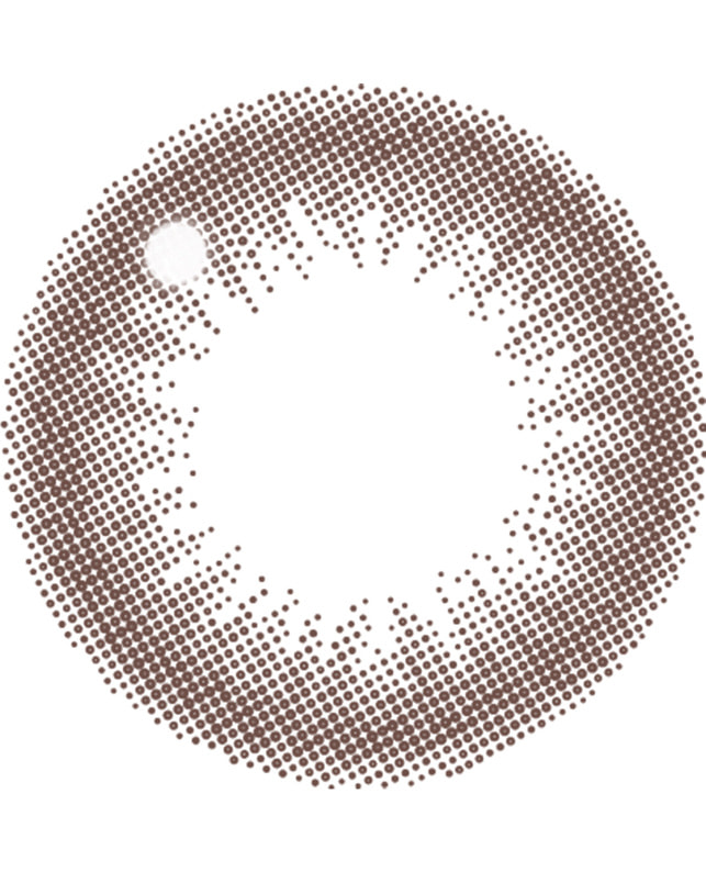 ReVIA 【ReVIA 1day CIRCLE】  ヌードブラウン 10枚入 ±0.00