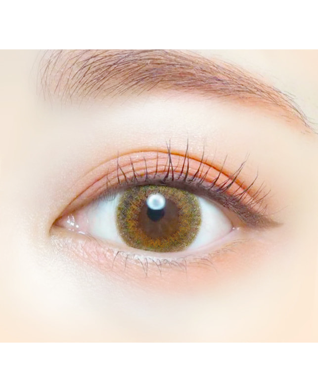 Ever Color 【エバーカラーワンデールクアージュ】アクアベージュ 10枚入り 乱視なし