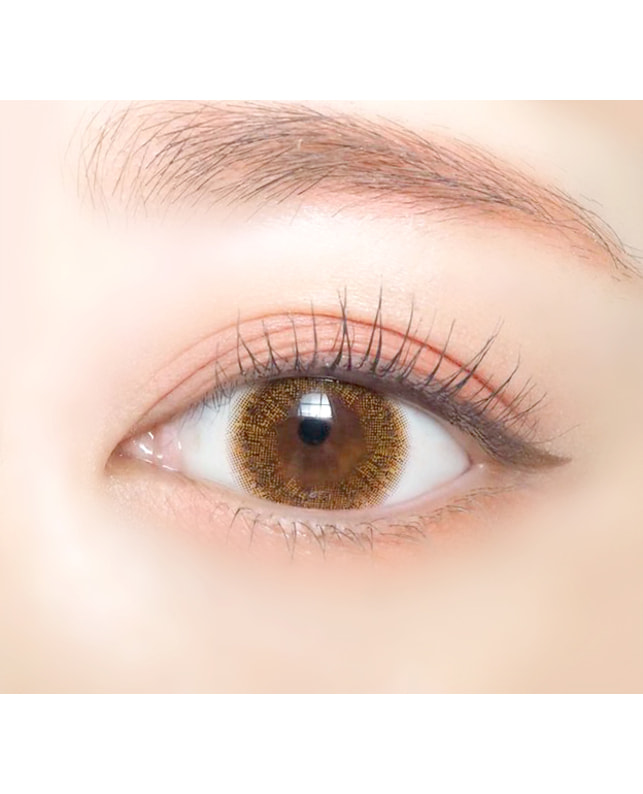 Ever Color 【エバーカラーワンデールクアージュ】グロスアンバー 10枚入り 乱視なし