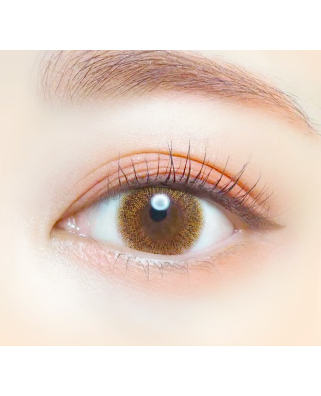 Ever Color 【エバーカラーワンデールクアージュ】グロスアンバー 10枚入り 乱視なし