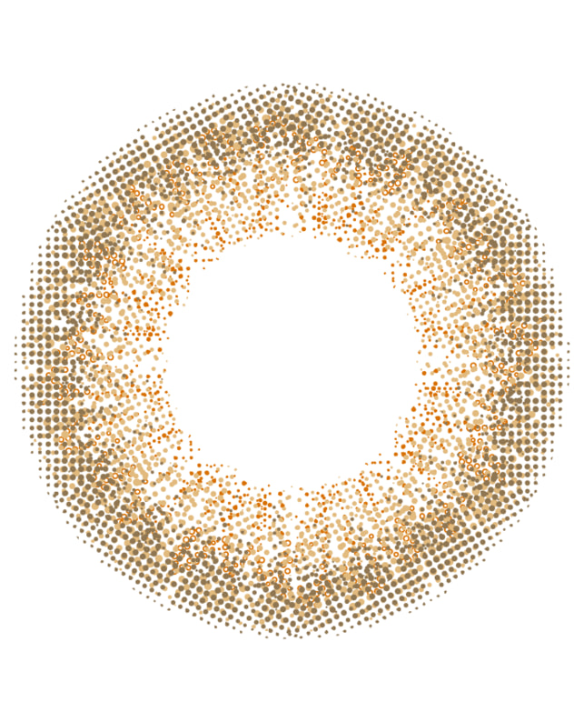 Ever Color 【エバーカラーワンデールクアージュ】グロスアンバー 10枚入り 乱視なし