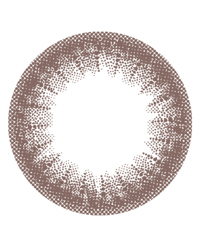 EYEGENIC 【アイジェニック マンスリー】スリークブラウン（2枚入り / 度なし / 1ヶ月） 乱視なし