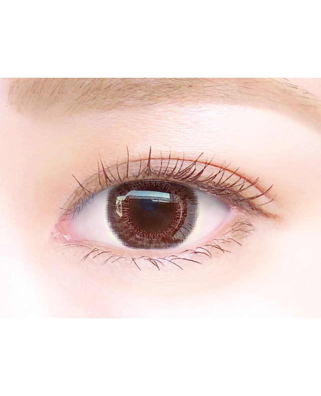 EYEGENIC 【アイジェニック マンスリー】シマーショコラ（2枚入り / 度なし / 1ヶ月） 乱視なし