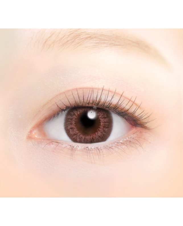 EYEGENIC 【アイジェニック マンスリー】シマーショコラ（2枚入り / 度なし / 1ヶ月） 乱視なし