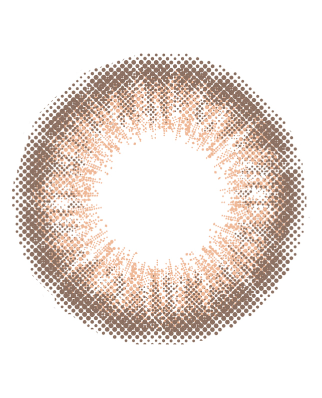 EYEGENIC 【アイジェニック マンスリー】シマーショコラ（2枚入り / 度なし / 1ヶ月） 乱視なし