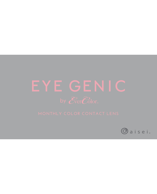 EYE GENIC 【アイジェニック マンスリー】パールグレージュ （2枚入り / 度なし / 1ヶ月） 乱視なし