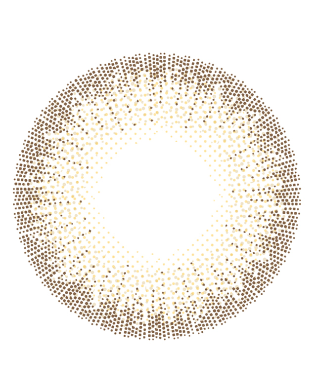 EYEGENIC 【アイジェニック マンスリー】イノセントヘーゼル（2枚入り / 度なし / 1ヶ月） 乱視なし