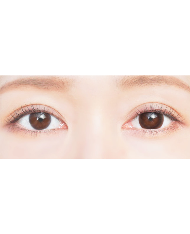 EYEGENIC 【アイジェニック マンスリー】スリークブラウン（1枚入り / 度あり / 1ヶ月） 乱視なし