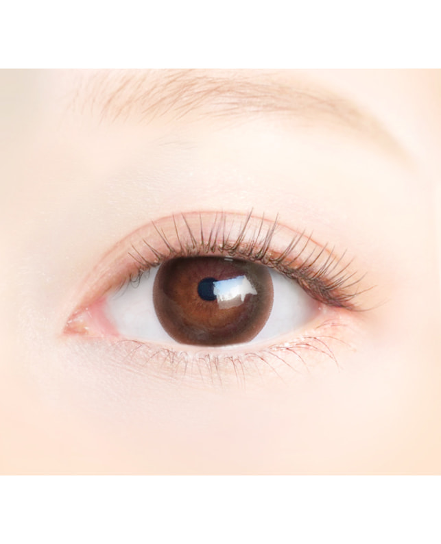 EYEGENIC 【アイジェニック マンスリー】スリークブラウン（1枚入り / 度あり / 1ヶ月） 乱視なし