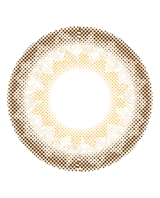 EYEGENIC 【アイジェニック マンスリー】リュクスベージュ（1枚入り / 度あり / 1ヶ月） 乱視なし