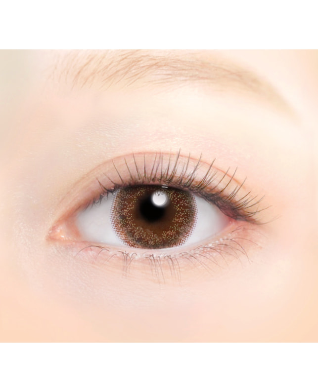 EYEGENIC 【アイジェニック マンスリー】セピアミスト（1枚入り / 度あり / 1ヶ月） 乱視なし