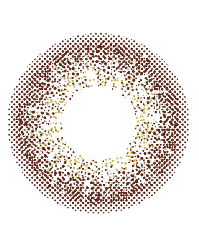 EYEGENIC 【アイジェニック マンスリー】セピアミスト（1枚入り / 度あり / 1ヶ月） 乱視なし