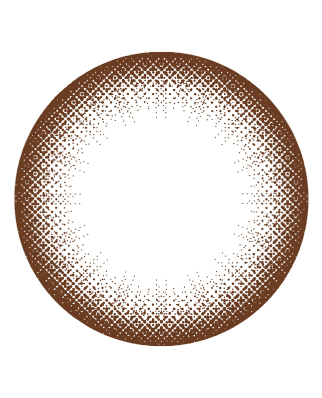 eRouge 【エルージュ 2week】スムースブラウン（6枚入り / 2週間） 乱視なし