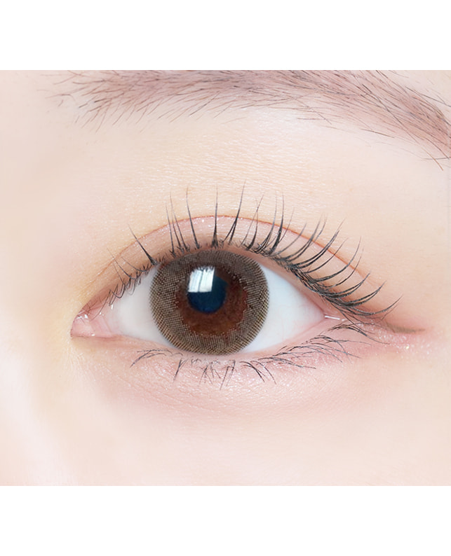 eRouge 【エルージュ 2week】ベージュオンブル（6枚入り / 2週間） 乱視なし