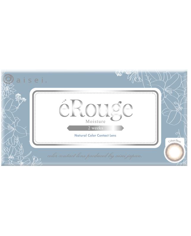 eRouge 【エルージュ 2week】アーバンブラン（6枚入り / 2週間） 乱視なし