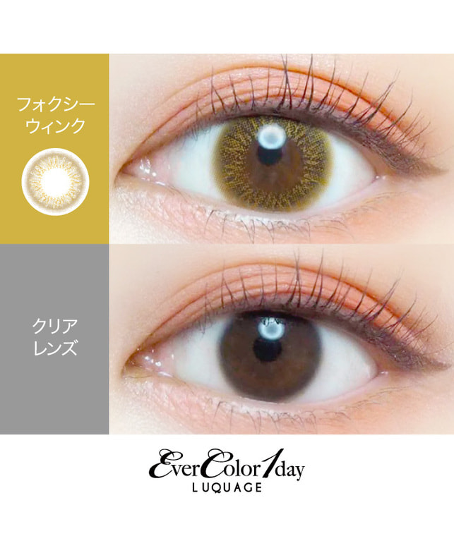 Ever Color 【エバーカラーワンデールクアージュ】フォクシーウィンク 10枚入り 乱視なし