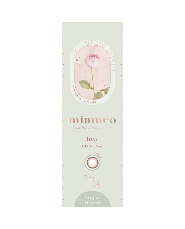 mimuco 【mimuco 1DAY】シュガードーナツ 10枚入り ±0.00