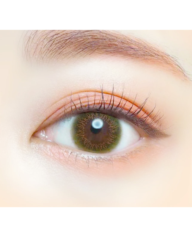 Ever Color 【エバーカラーワンデールクアージュ】ルーチェオリーブ 10枚入り 乱視なし