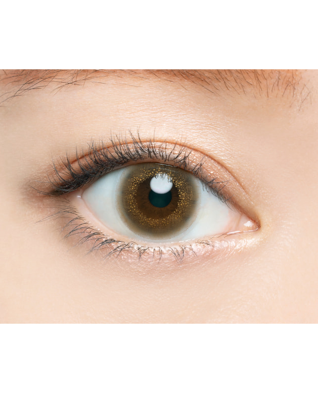 AngelColor 【エンジェルカラーバンビ ヴィンテージ ワンデー】ヴィンテージ ヘーゼル 10枚入 ±0.00