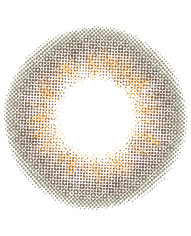 AngelColor 【エンジェルカラーバンビ ヴィンテージ ワンデー】ヴィンテージ グレージュ 10枚入 ±0.00