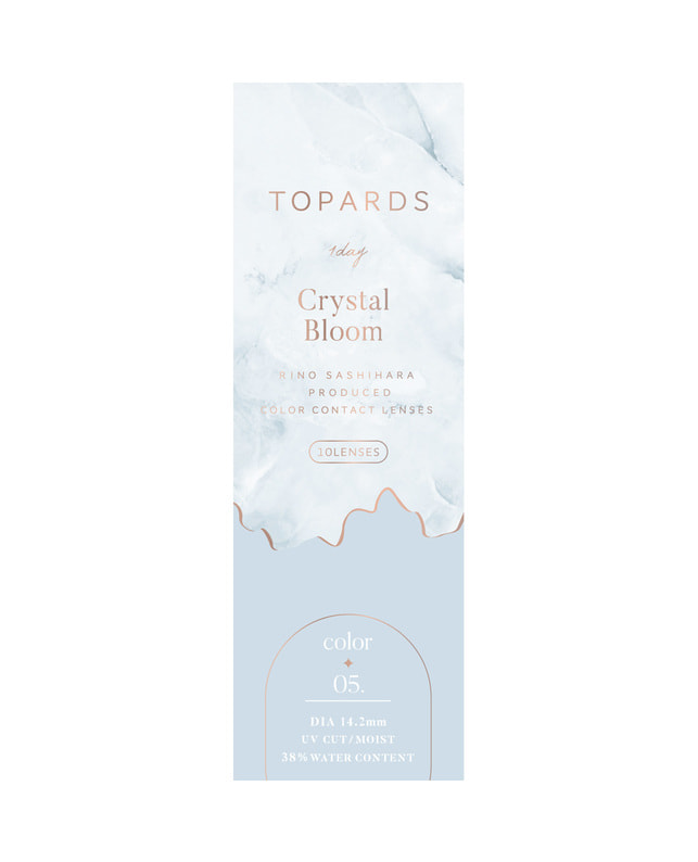 TOPARDS 【TOPARDS】クリスタルブルーム 10枚入り 乱視なし