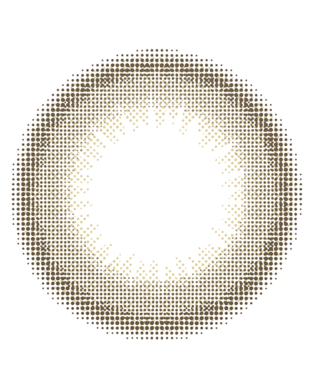 viewm 【Viewm 1day】クラッシーベージュ 10枚入り 乱視なし