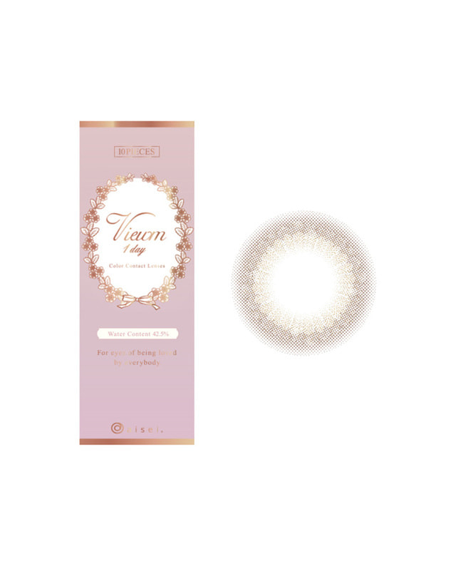 viewm 【Viewm 1day】淡雪うさぎ 10枚入り 乱視なし