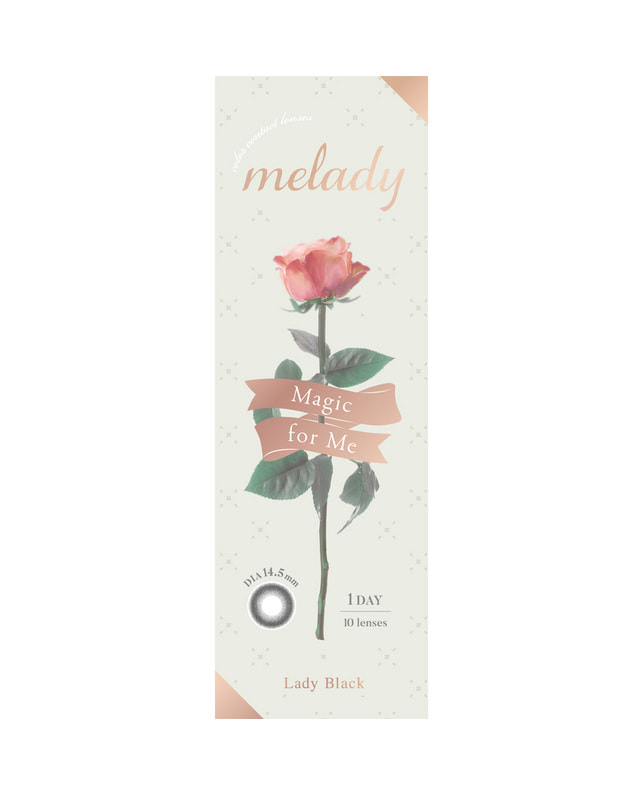 melady 【melady 1day】レディブラック 10枚入り ±0.00