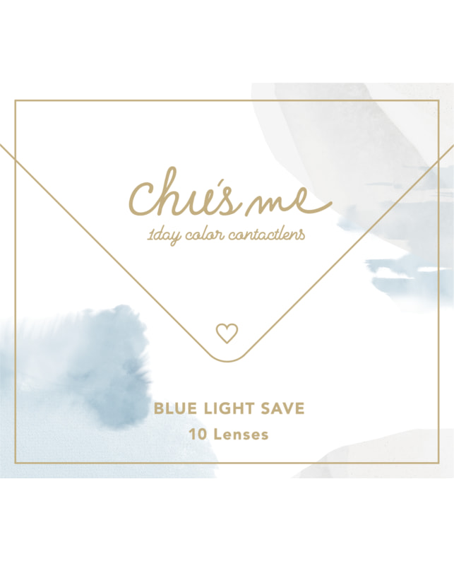 Chu's me 【チューズミー ブルーライトセーブ】シュガーグレージュ 10枚入 ±0.00