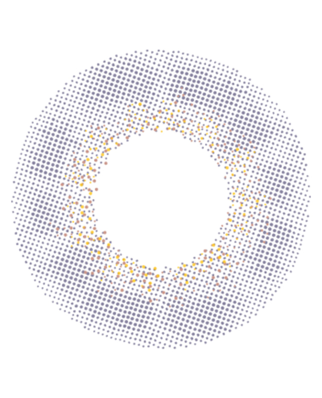 AngelColor 【エンジェルカラーバンビ ヴィンテージ ワンデー】ヴィンテージ ラベンダー 10枚入 ±0.00