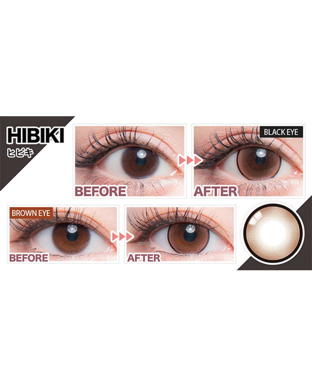 colors 【colors 1month】ヒビキ 3枚入 ±0.00