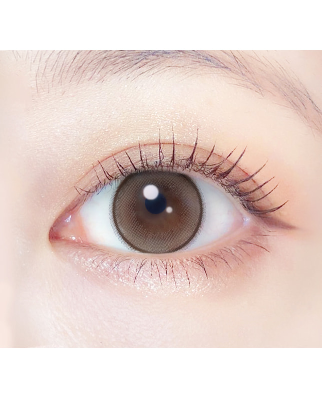 Ever Color 【エバーカラーマンスリー】パールベージュ （2枚入り / 1ヶ月） 乱視なし