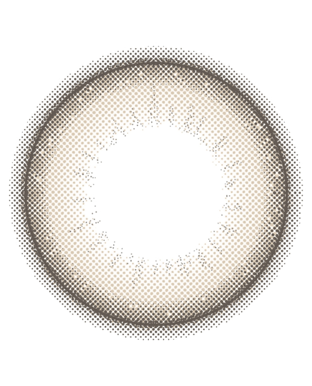 Ever Color 【エバーカラーマンスリー】パールベージュ （2枚入り / 1ヶ月） 乱視なし