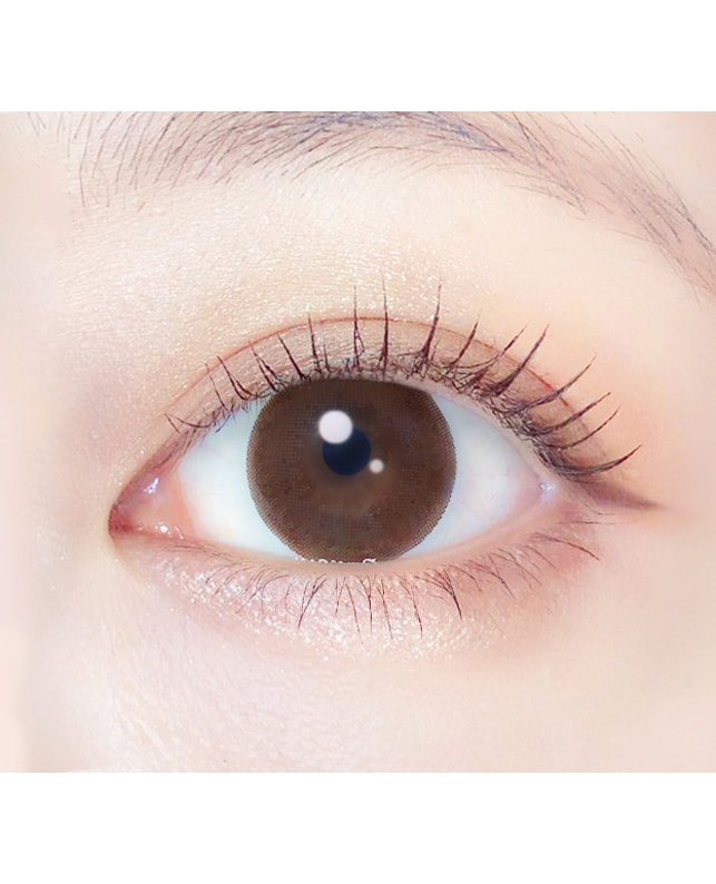 Ever Color 【エバーカラーマンスリー】ナチュラルブラウン（2枚入り / 1ヶ月） 乱視なし