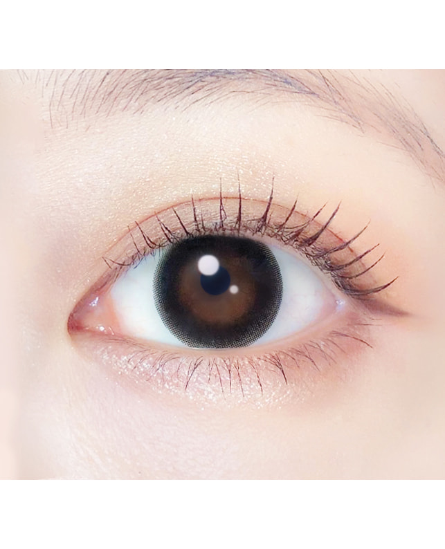 Ever Color 【エバーカラーマンスリー】ナチュラルブラック（2枚入り / 1ヶ月） 乱視なし