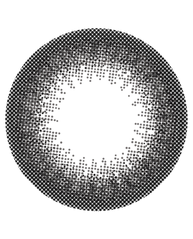 Ever Color 【エバーカラーマンスリー】ナチュラルブラック（2枚入り / 1ヶ月） 乱視なし