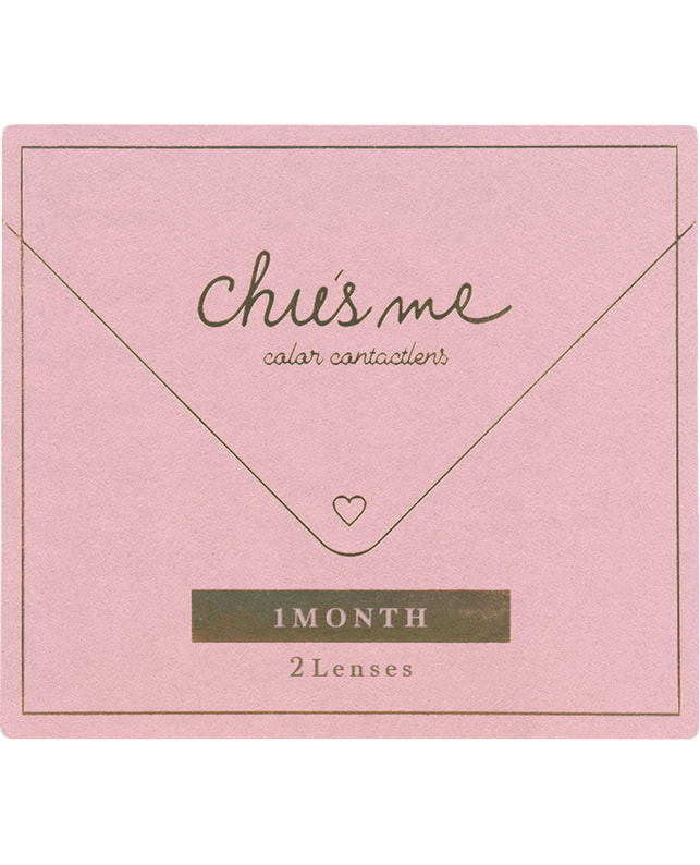 Chu's me 【チューズミー マンスリー】シフォンブラウン 2枚入 ±0.00
