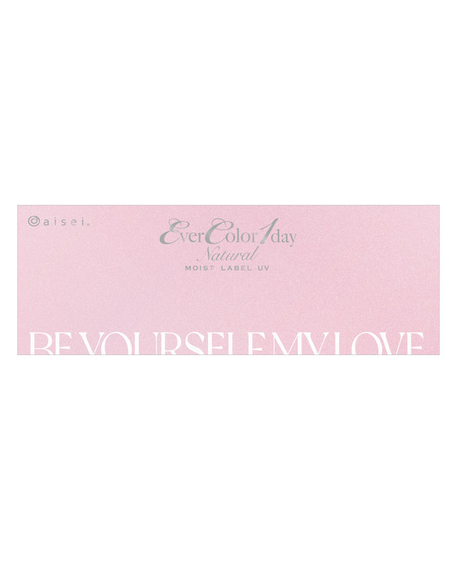 Ever Color 【エバーカラーワンデーナチュラルモイストレーベル】ローズミューズ 20枚入り 乱視なし