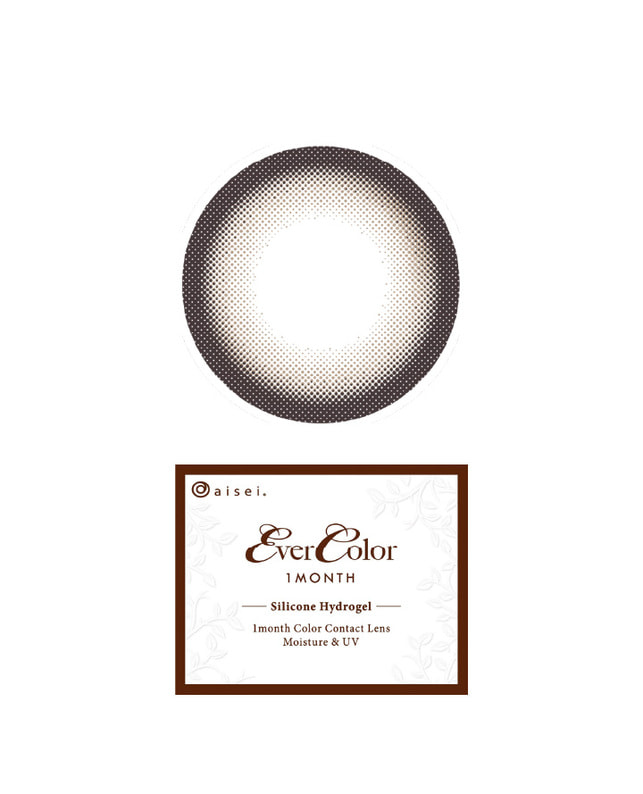 Ever Color 【エバーカラーマンスリー】シロップリング（2枚入り / 1ヶ月） 乱視なし