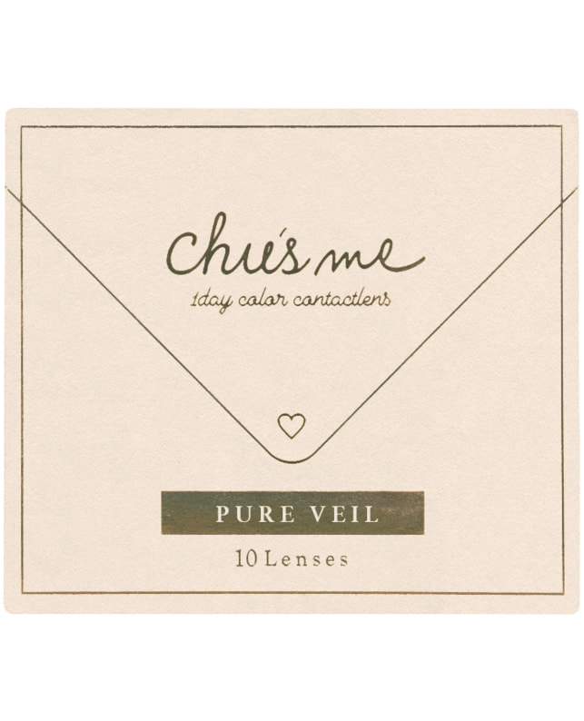 Chu's me 【チューズミー ワンデー】ピュアベール 10枚入 ±0.00